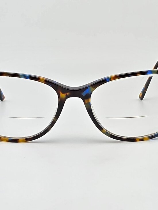 Marchon NYC M-5502 415 Blue Tortoise Eyeglasses Frame w/ Flexhinge 54-16-140 main image 11